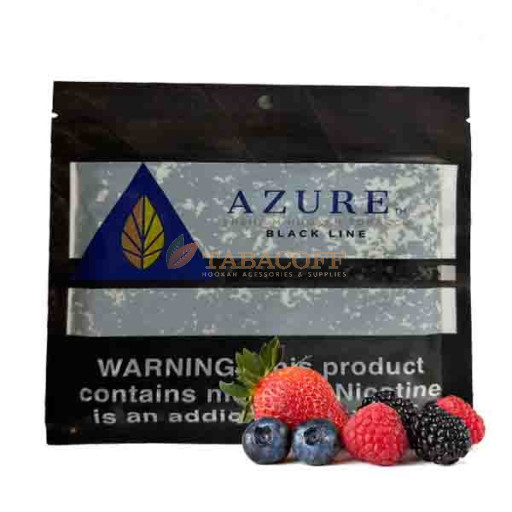 Табак для кальяна Azure Black Line Spiced berry (Ягоды)